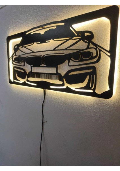 Bmw Araba LED Işıklı Tablo modelleri