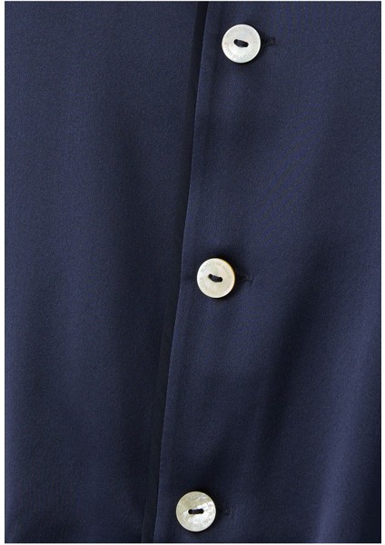 Saten Uzun Pijama Takımı
