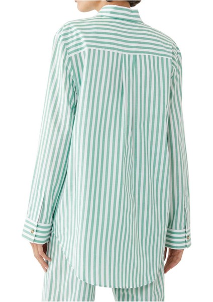 Şık Pamuklu Pijama Üstü