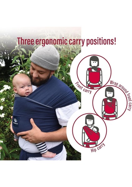 Elastik Bebek Slingi, Yeni Doğanlardan 15 Kg'a Kadar, Organik Pamuk, Yumuşak Jersey Örgü Kumaş fiyatları