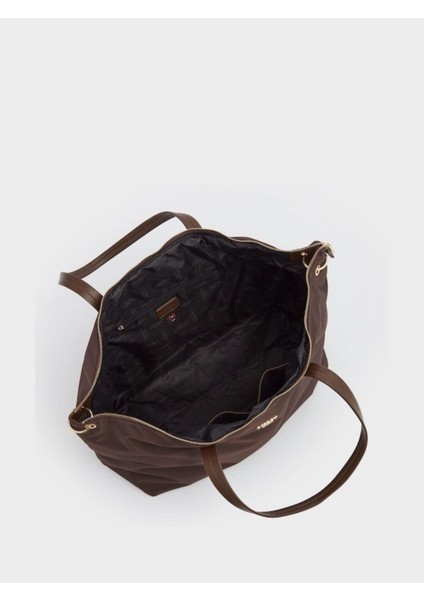 Wanderer Siyah Naylon Seyahat ve Spor Çantası + Pouch