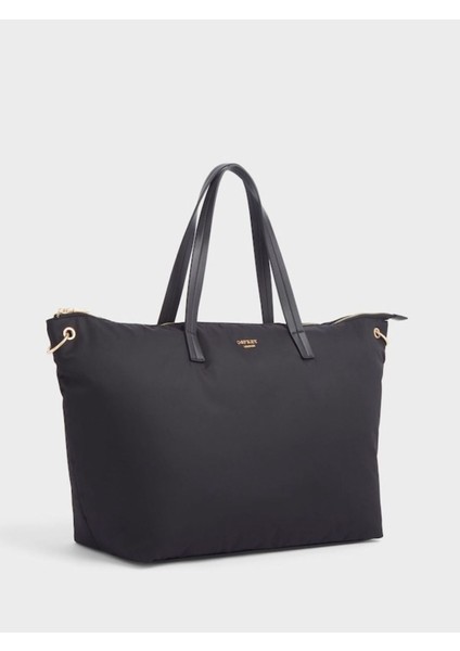 Wanderer Siyah Naylon Seyahat ve Spor Çantası + Pouch
