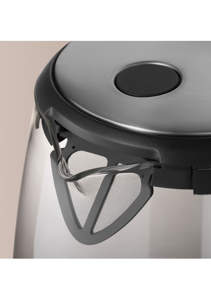 Su Isıtıcı K515, Şık ve Güvenli Cam Su Isıtıcı, 1.7l Kapasite