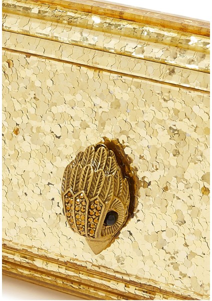 Akrilik Parti Eagle Clutch - Altın