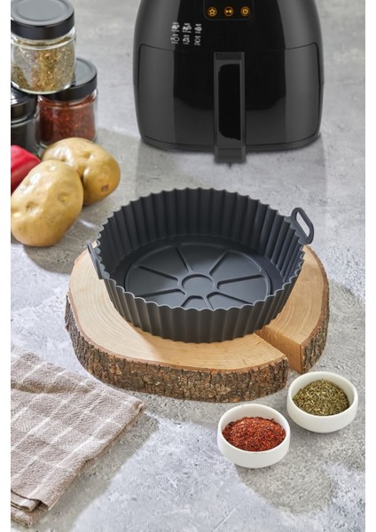 Airfryer Silikon Pişirme Kabı