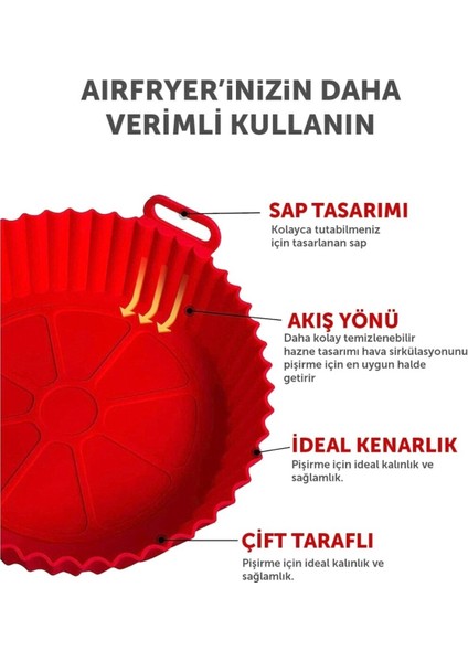 Airfryer Silikon Pişirme Kabı fırsatları
