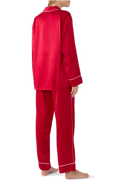 Saten Ipek Pijama Takımı