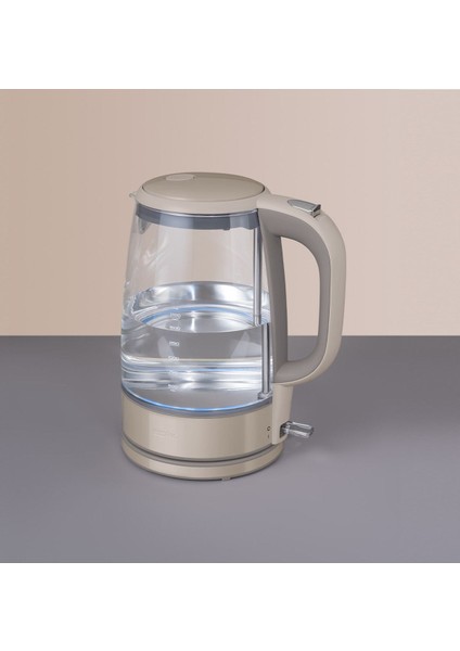 Su Isıtıcı K515, Şık ve Güvenli Cam Su Isıtıcı, 1.7l Kapasite
