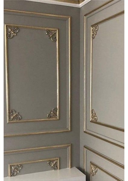 Dekoratif Boyanabilir Duvar Çıta Motifi 10*12CM (1 Adet)