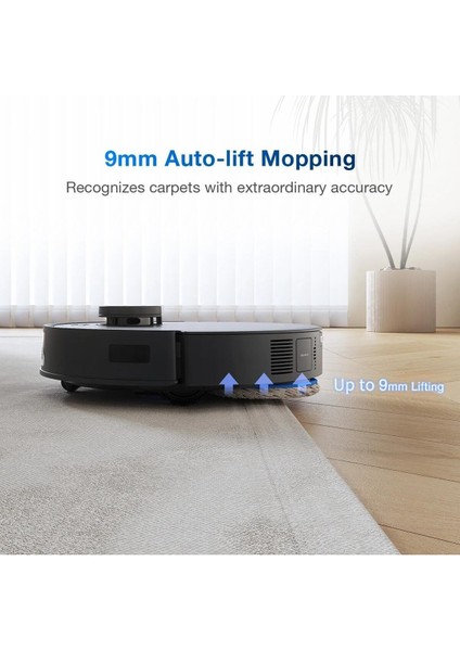 Deebot T30 Pro Omni Robot Süpürge, Mop Fonksiyonu, 11.000 Pa Emiş Gücü, Zerotangle Teknolojisi