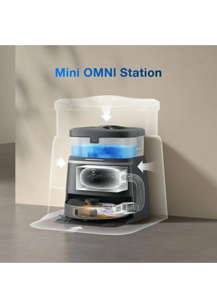 Deebot T30 Pro Omni Robot Süpürge, Mop Fonksiyonu, 11.000 Pa Emiş Gücü, Zerotangle Teknolojisi