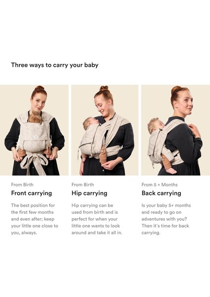 Limas Ergonomik Bebek Taşıyıcı 3 Farklı Taşıma Seçeneği 0-15 kg modelleri