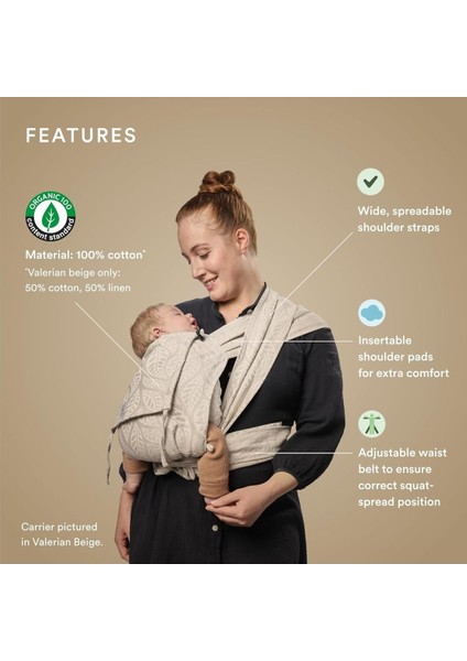 Limas Ergonomik Bebek Taşıyıcı 3 Farklı Taşıma Seçeneği 0-15 kg indirimleri