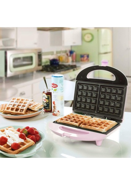Waffle Makinesi,xl Teppanyaki Tasarım, Yapışmaz Kaplama, Isı Yalıtımlı Bambu Sap fiyatları