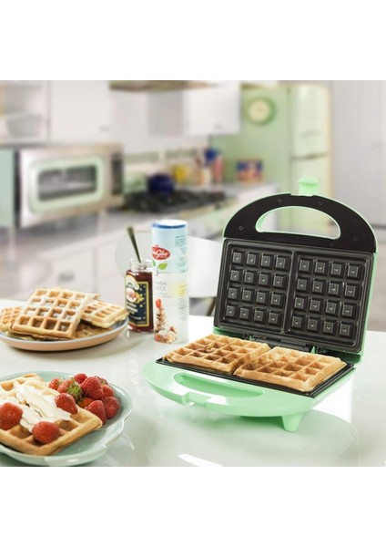 Waffle Makinesi,xl Teppanyaki Tasarım, Yapışmaz Kaplama, Isı Yalıtımlı Bambu Sap modelleri