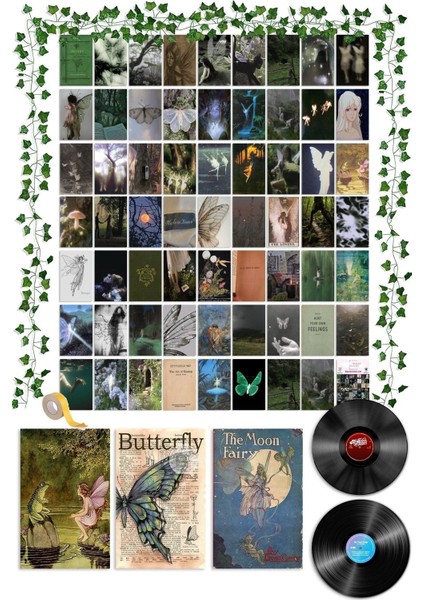 Aesthetic Fairycore Duvar Dekorasyon Seti