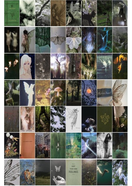 Aesthetic Fairycore Duvar Dekorasyon Seti fiyatları