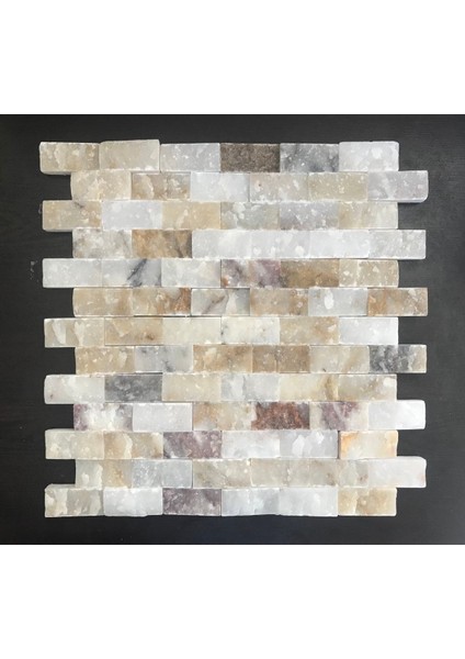 Menekşe Mermer Patlatma Taş 2,3x4,8 cm Duvar Kaplaması