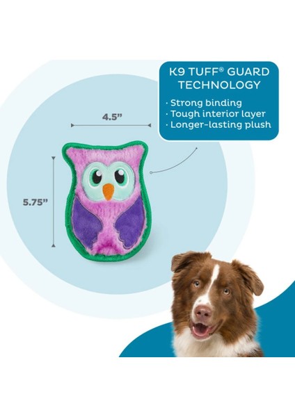 Durablez Owl Düdüklü Peluş Köpek Oyuncağı Xs fiyatları