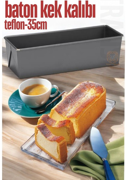 Baton Kek Kalıbı Teflon Ekmek Pişirme Kalıbı 719575