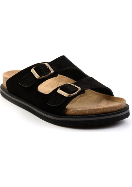 Siyah Leather Erkek Terlik E04801198002 fiyatları
