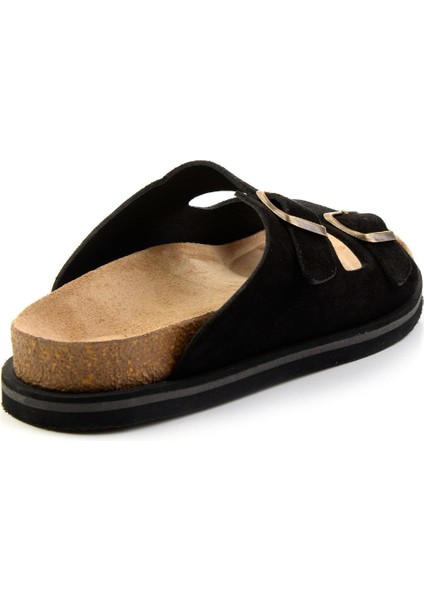 Siyah Leather Erkek Terlik E04801198002 modelleri
