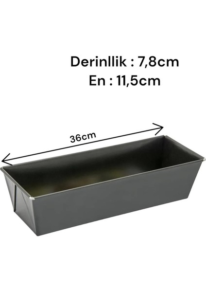 Metal Baton Kek Kalıbı 36 cm fiyatları