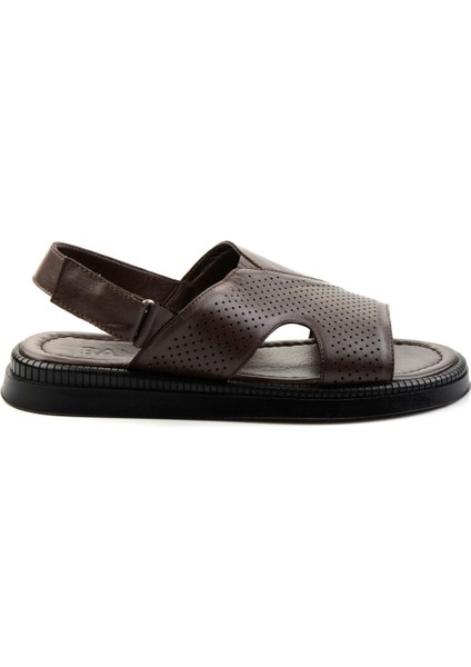 Kahve Leather Erkek Sandalet E05557240643