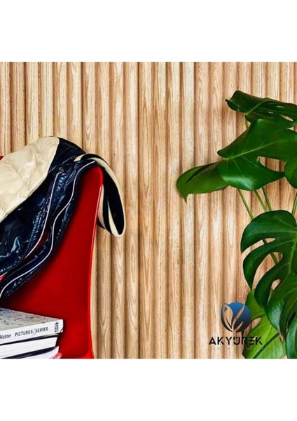 Akyürek Lb 2200 Model Touch Meşe Dekor Profil Duvar Kaplama Panel Lambri