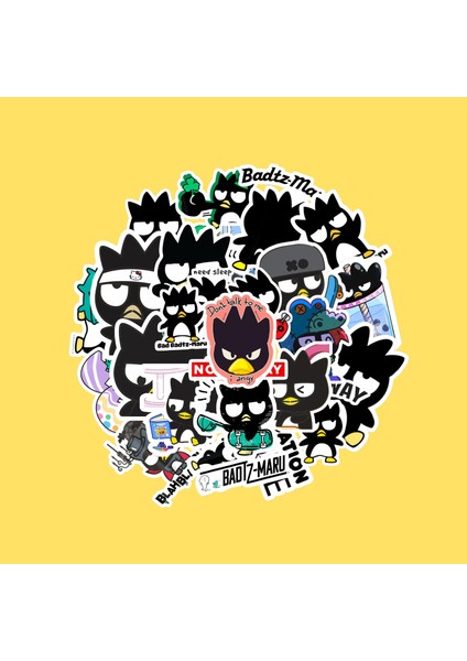 Badtz Maru Kawaii Sticker Paketi -Bullet Journal - Ajanda - Planner - Defter - Laptop Etiket Çıkartma Çok Renkli 10 x 15 Paket Boyutu 3 x 5 cm Stickerlar Paket Içeriği 25 Adet Dadi Ramba Sticker fiyatları