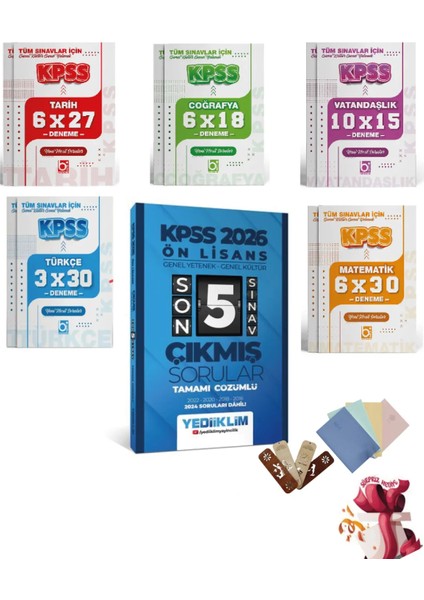 2026 Kpss Gygk Önlisans Gygk Çıkmış Sorular ve Deneme Seti Bigeli