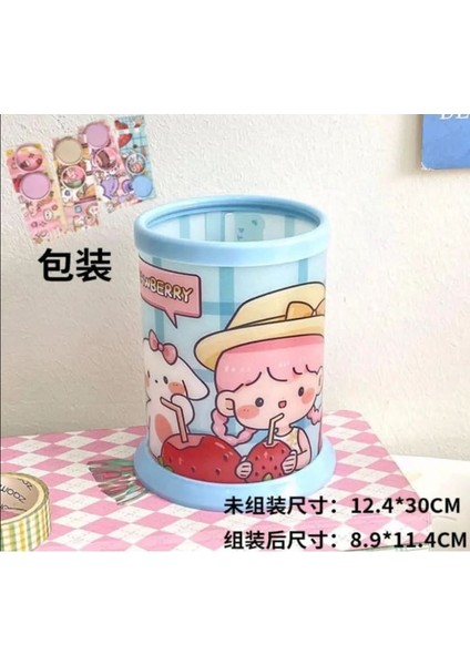 Kawaii Teddy Coco Bear Ayıcık Tavşan Kalemlik Kalem Kutusu Makyaj Kozmetik Düzenleyici fiyatları