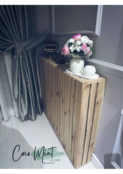 Ahşap Kalorifer Petek Gizleme 130 cm