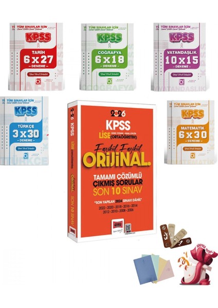 2026 Kpss Lise-Ortaöğretim Gk-Gy Fasikül Fasikül Orijinal Tamamı