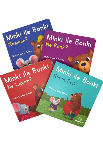 Minki Ile Bonki -4 Kitap Set