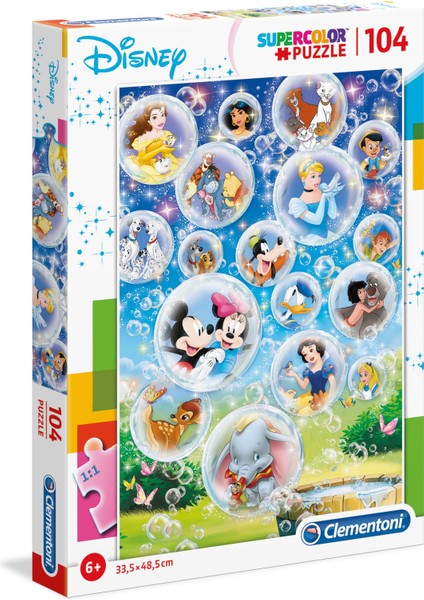 104 Parça Puzzle Disney Classic