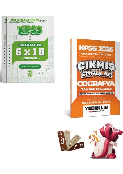 2026 Kpss Gygk Ortaöğretim Önlisans Coğrafya Çıkmış Sorular ve De