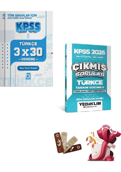 2026 Kpss Gygk Ortaöğretim Önlisans Türkçe Çıkmış Sorular ve Dene