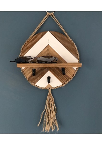 Dekoratif Ahşap Raflı Kapı Anahtar Askısı Anahtarlık fiyatları