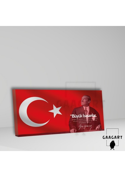 Panoramik Kanvas Makam Panosu Atatürk Sözleri Kadınlar Hakkında Sözü modelleri