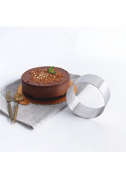 Narkalıp Yuvarlak Kek Kalıbı 3 Lü Serinlik 10 cm fırsatları