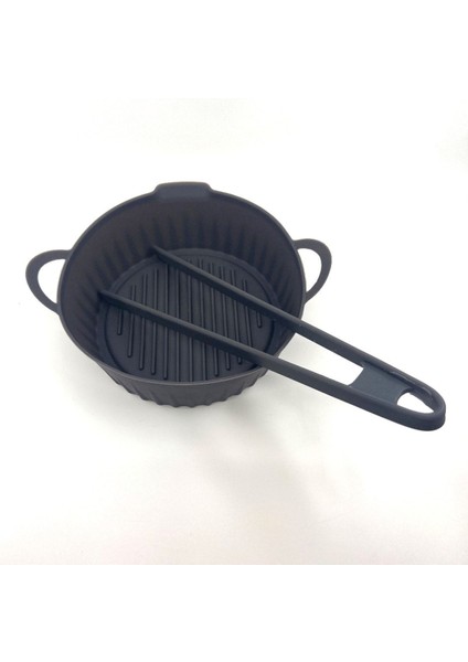 2 Parça Silikon Air Fryer Pişirme Seti Maşa Air Fryer Pişirme Kabı Haznesi fiyatları