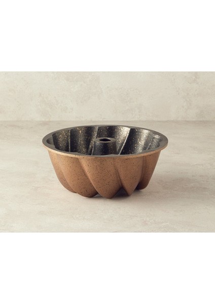 Patisserie Nera Alüminyum Döküm Kek Kalıbı Gold