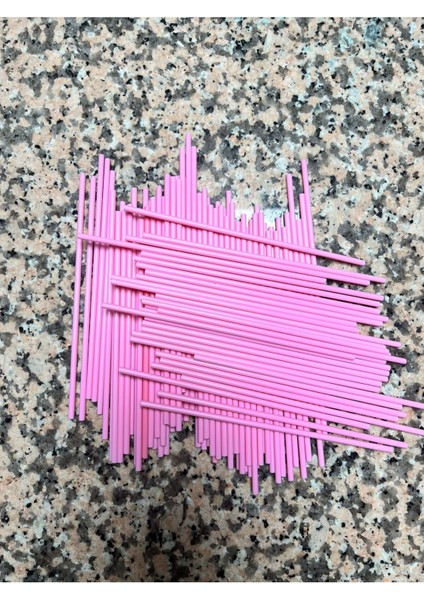Pembe Cakepops Lolipop Çubuğu 15 cm 100 Adet