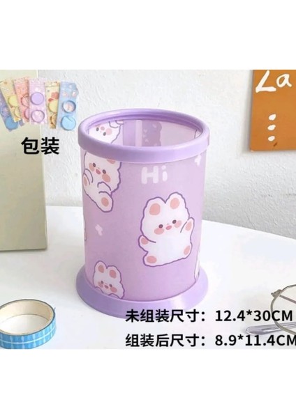 Kawaii Teddy Coco Bear Ayıcık Tavşan Kalemlik Kalem Kutusu Makyaj Kozmetik Düzenleyici fiyatları