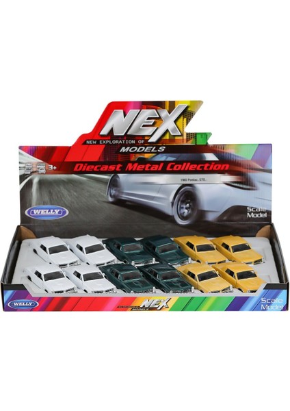Hsyn 42313 Welly Pontiac 1:32 - Oyuncak Akdenizpos Yeni