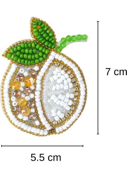 Keçe Limon Dikme Aksesuar