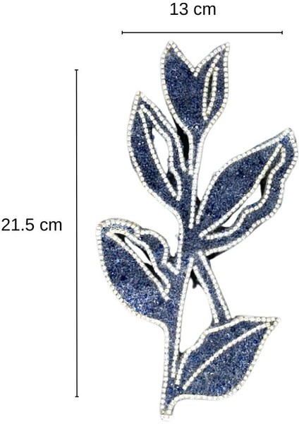 Yapıştırma Lale Desen Aksesuar