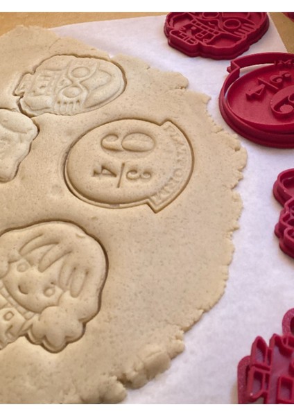 Harry Potter Kurabiye Kalıbı Ve Şeker Hamuru Kalıbı Seti