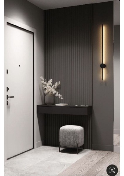 Antalya Yıldız Duvar Lambri Profili Lb 2050 Duvar Paneli Soft Touch Fırtına Gri